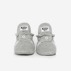 Zapatos Bebé Algodón Gris Jaspe Gripper