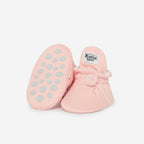 Zapatos Bebé Algodón Rosado Gripper
