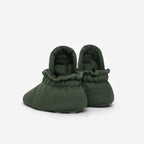 Zapatos Bebé Algodón Verde Gripper