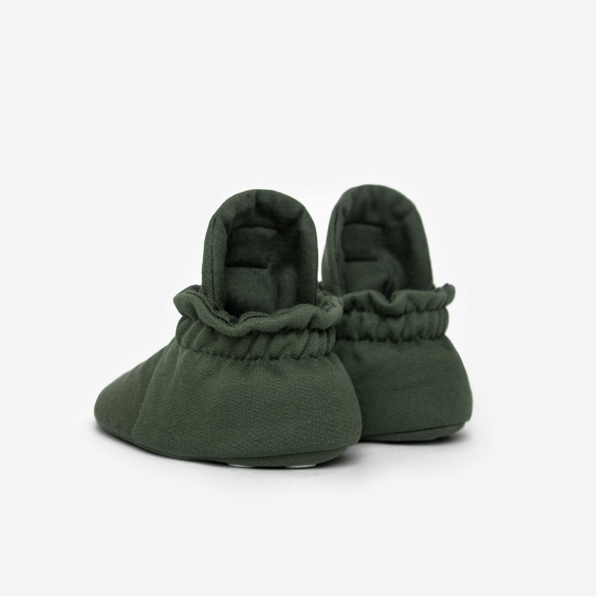 Zapatos Bebé Algodón Verde Gripper