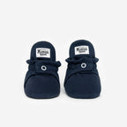 Zapatos Bebé Algodón Azul Gripper