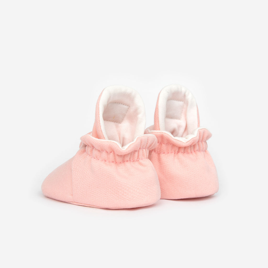 Zapatos Bebé Algodón Rosado Classic