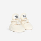 Zapatos Bebé Algodón Crema Classic