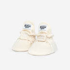 Zapatos Bebé Algodón Crema Classic