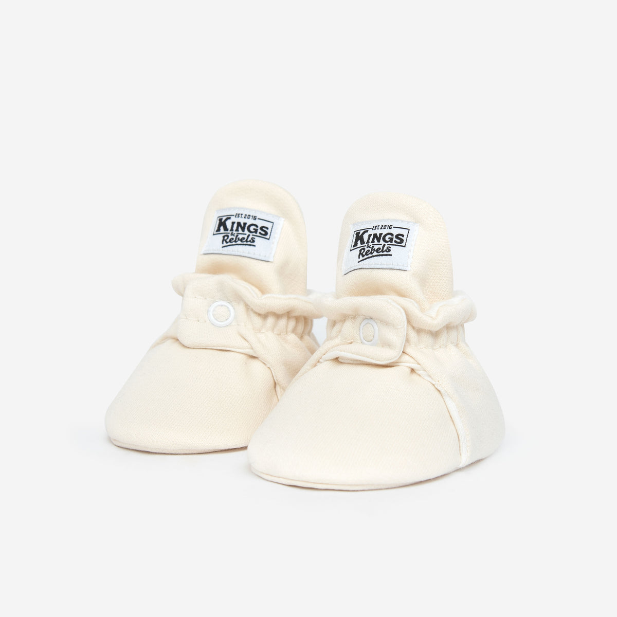 Zapatos Bebé Algodón Crema Classic
