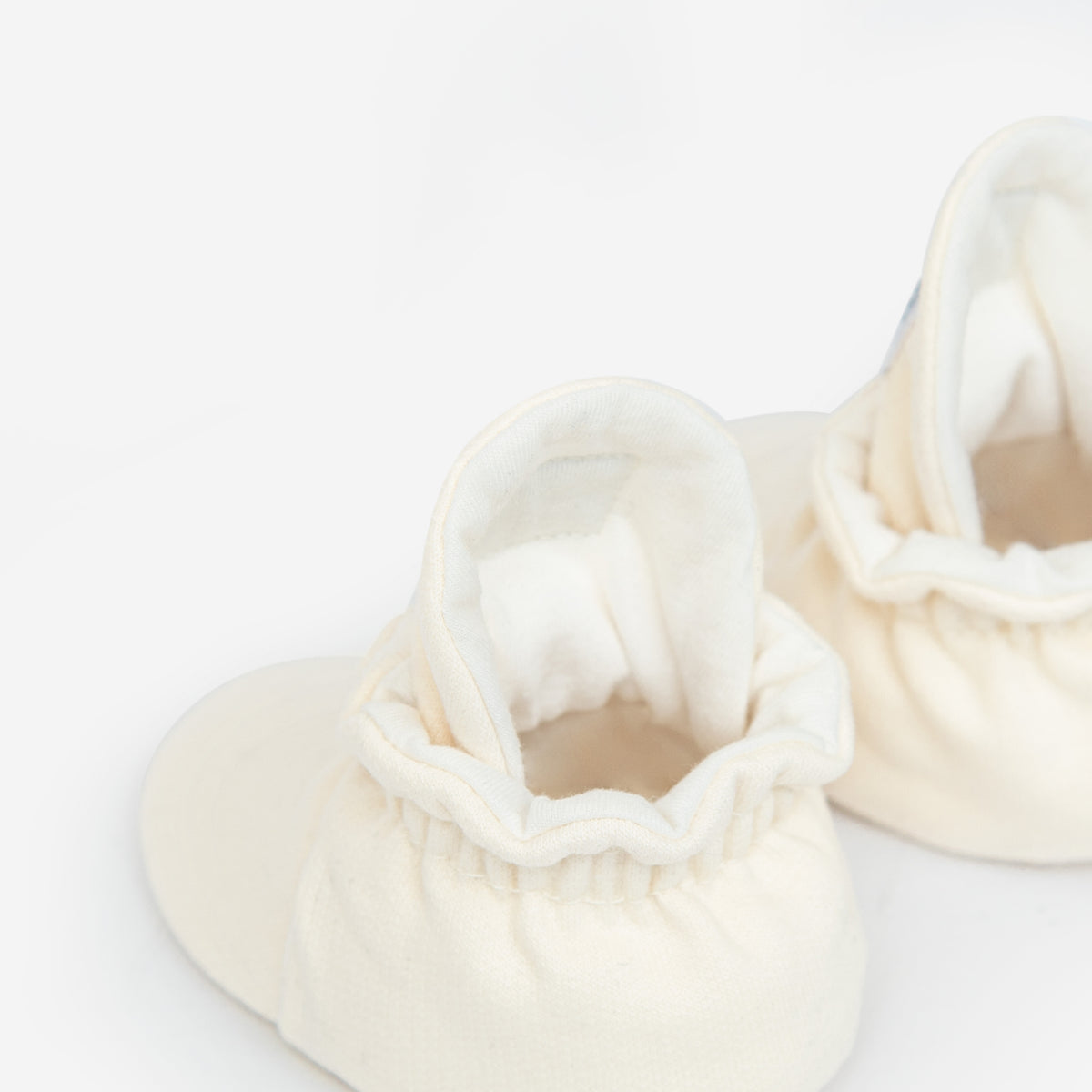 Zapatos Bebé Algodón Crema Classic
