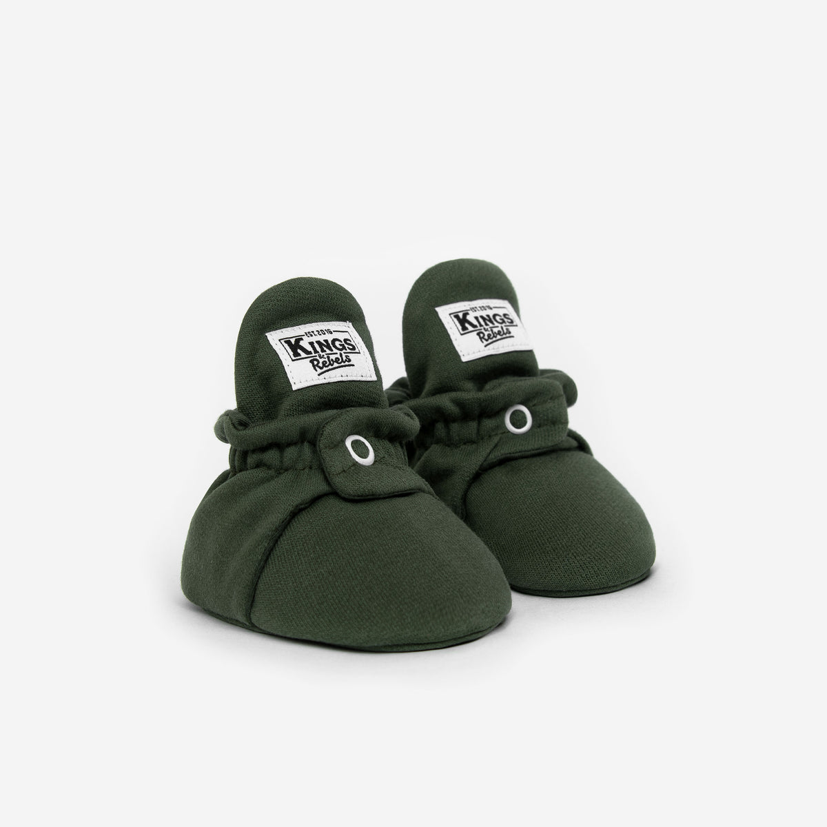 Zapatos Bebé Algodón Verde Classic