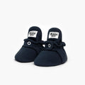 Zapatos Bebé Algodón Azul Classic