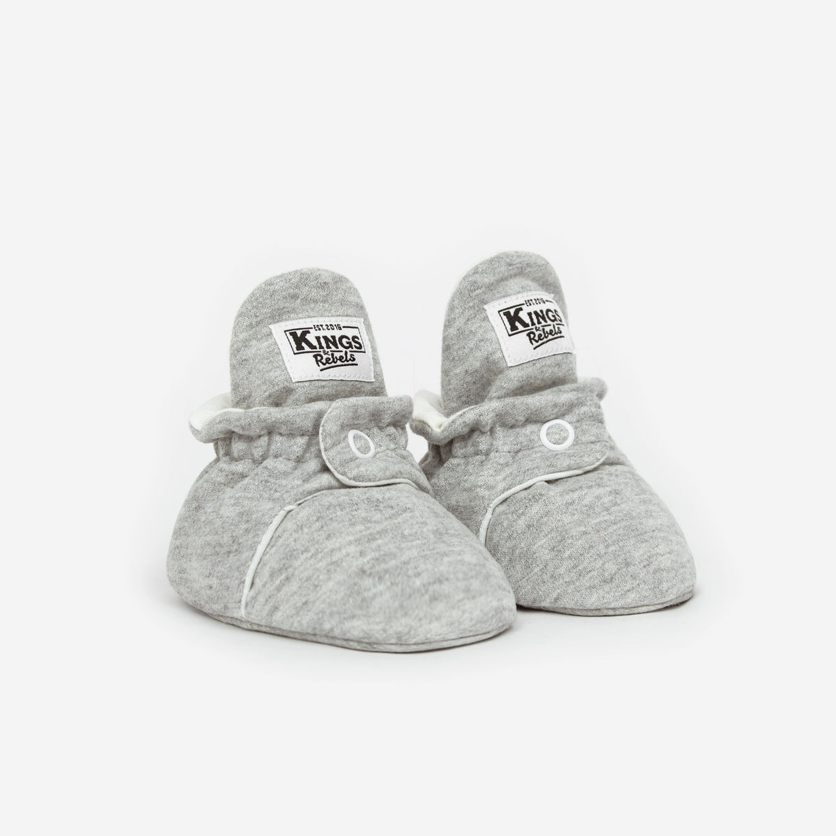 Zapatos Bebé Algodón Gris Jaspe Classic