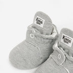 Zapatos Bebé Algodón Gris Jaspe Classic