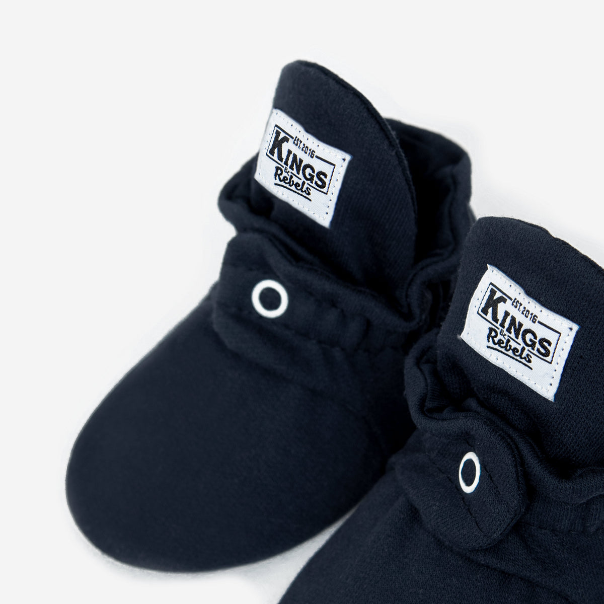 Zapatos Bebé Algodón Azul Gripper