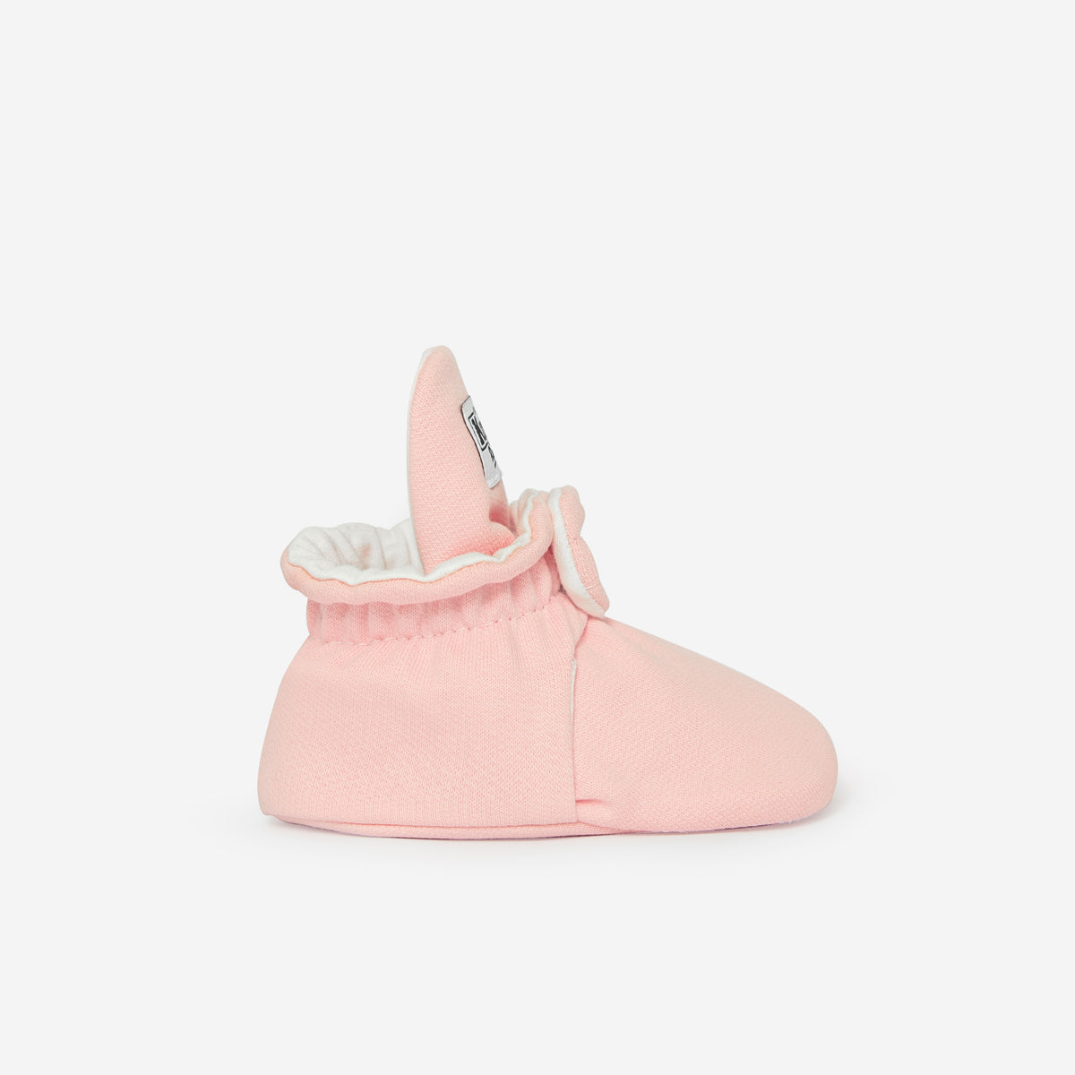 Zapatos Bebé Algodón Rosado Gripper