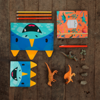 Bolsa de colores cara Dinosaurio