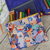 Combo Lonchera Cuadrada Perritos + Bolsa Multiusos Perritos
