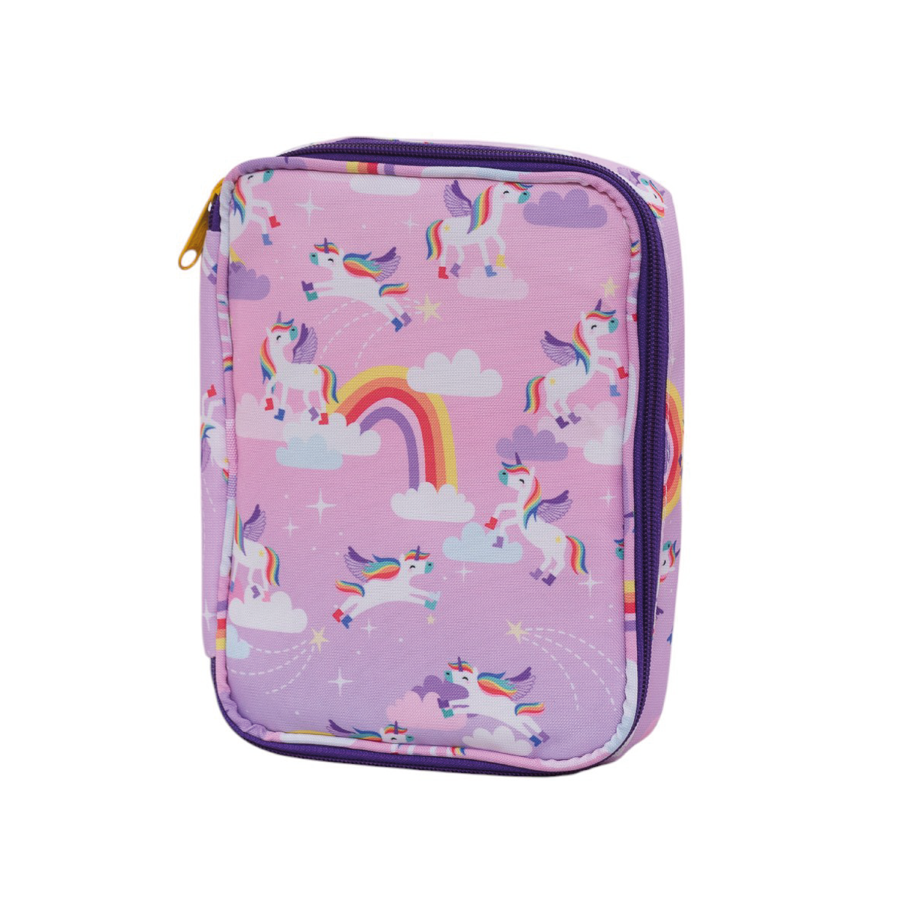 Cartuchera Rectangular Unicornios