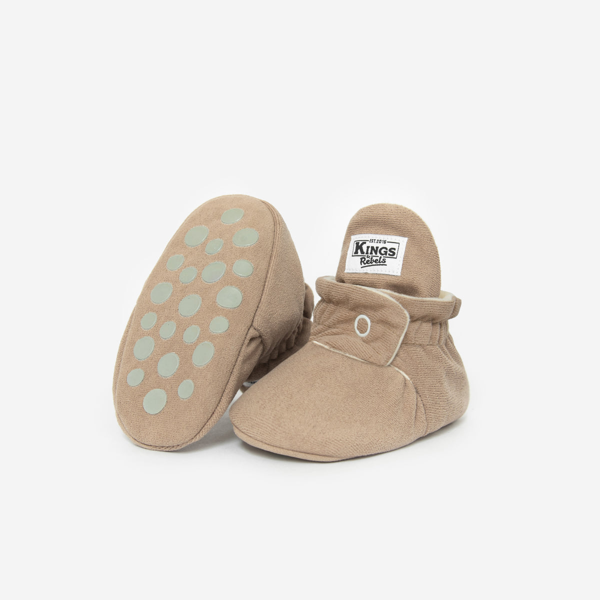 Zapatos Bebé Gamuza Café Gripper