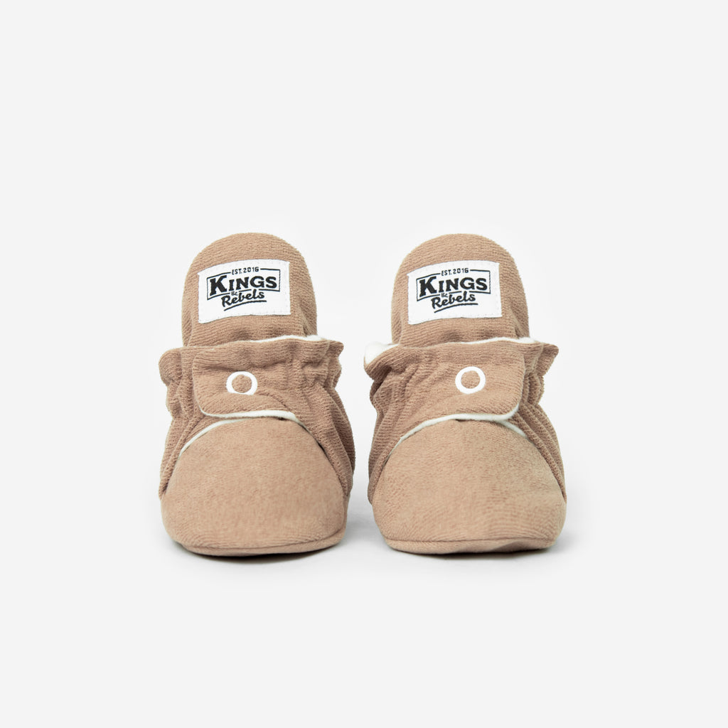 Zapatos Bebé Gamuza Café Classic