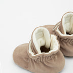 Zapatos Bebé Gamuza Café Classic