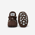Zapatos Bebé Gamuza Chocolate Gripper