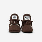 Zapatos Bebé Gamuza Chocolate Gripper