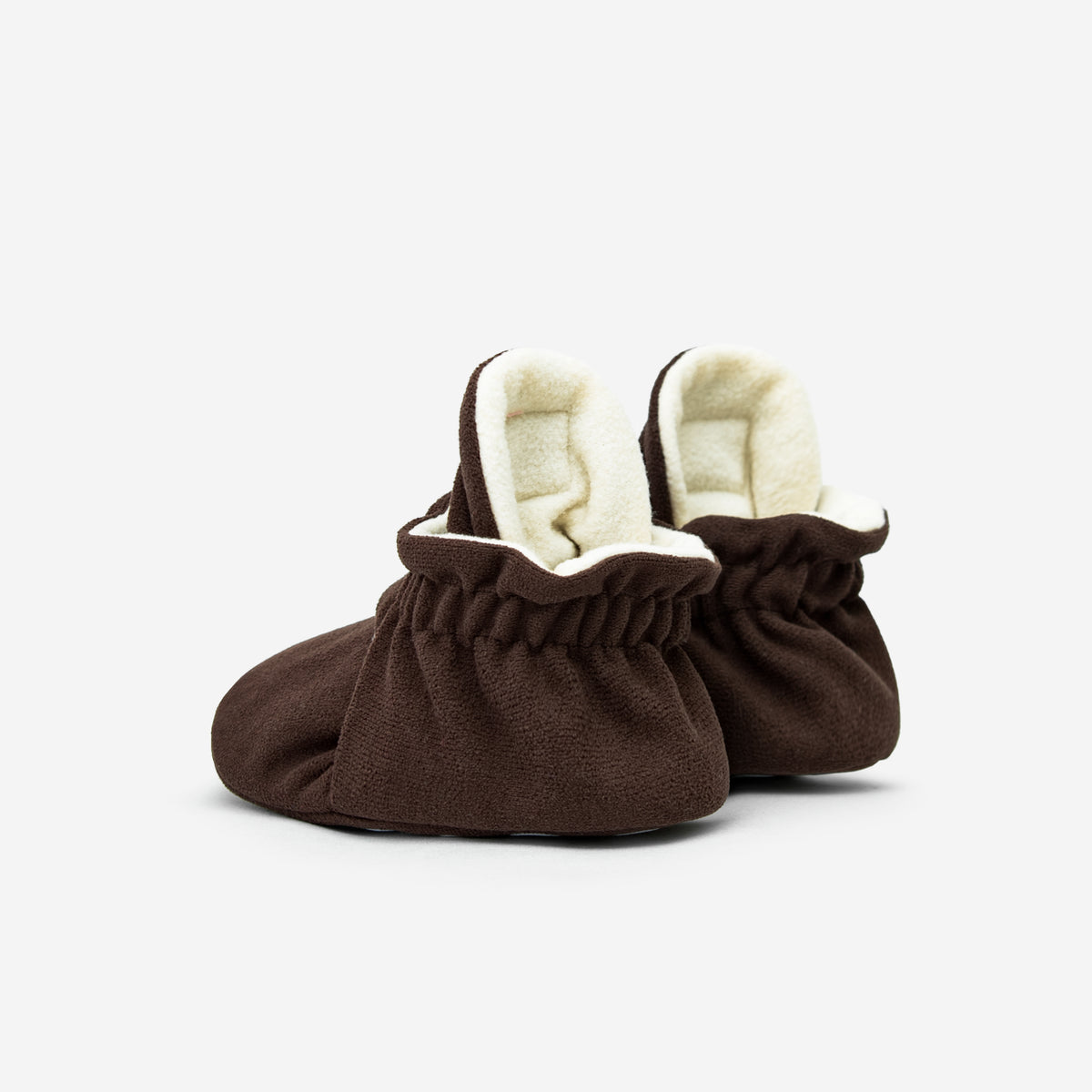 Zapatos Bebé Gamuza Chocolate Gripper