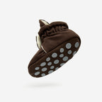 Zapatos Bebé Gamuza Chocolate Gripper