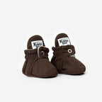Zapatos Bebé Gamuza Chocolate Classic