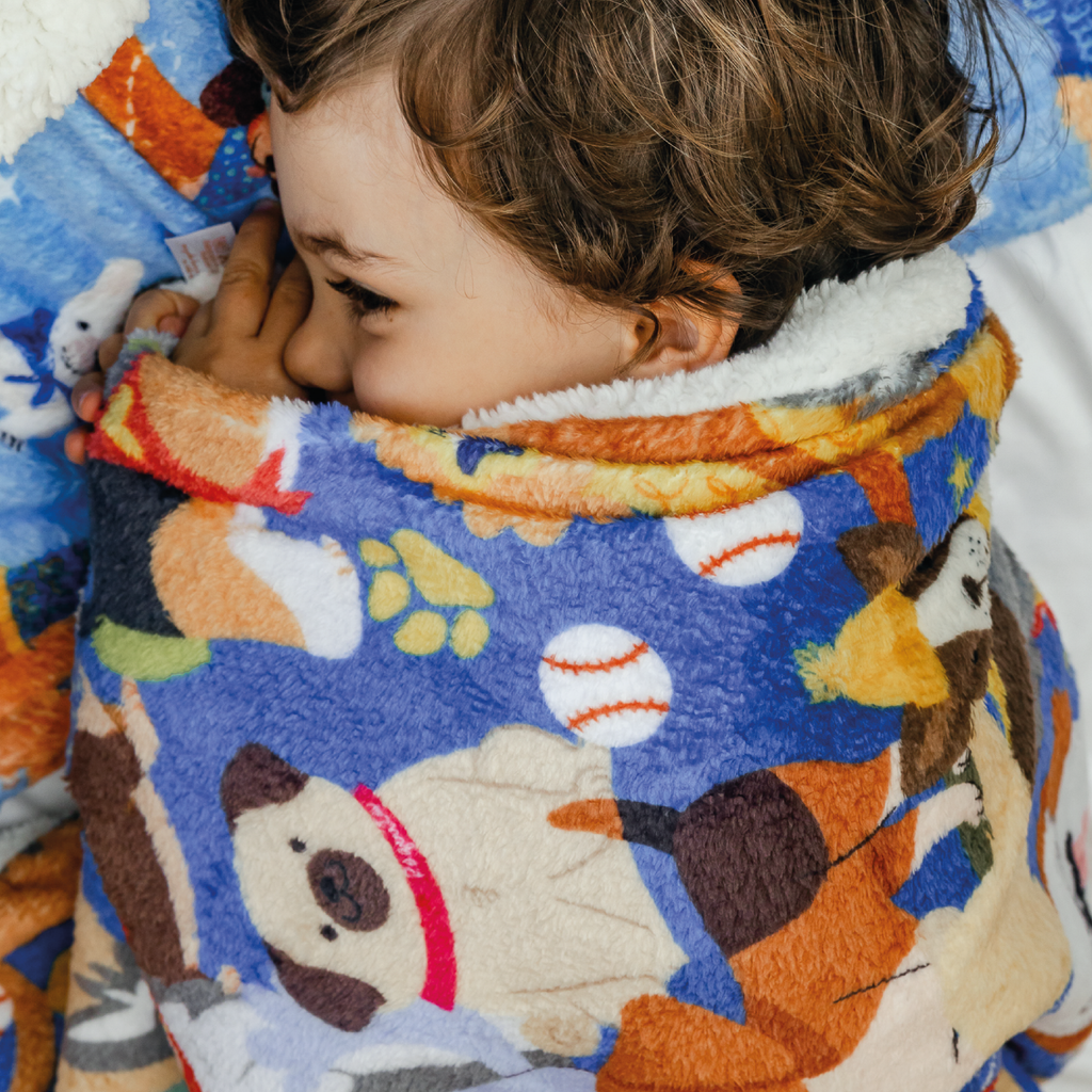 Cobija para niño Perritos
