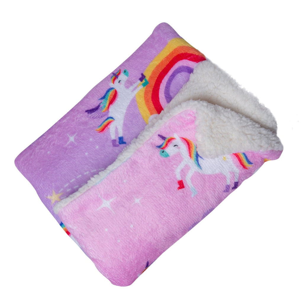 Cobija para bebé Unicornios