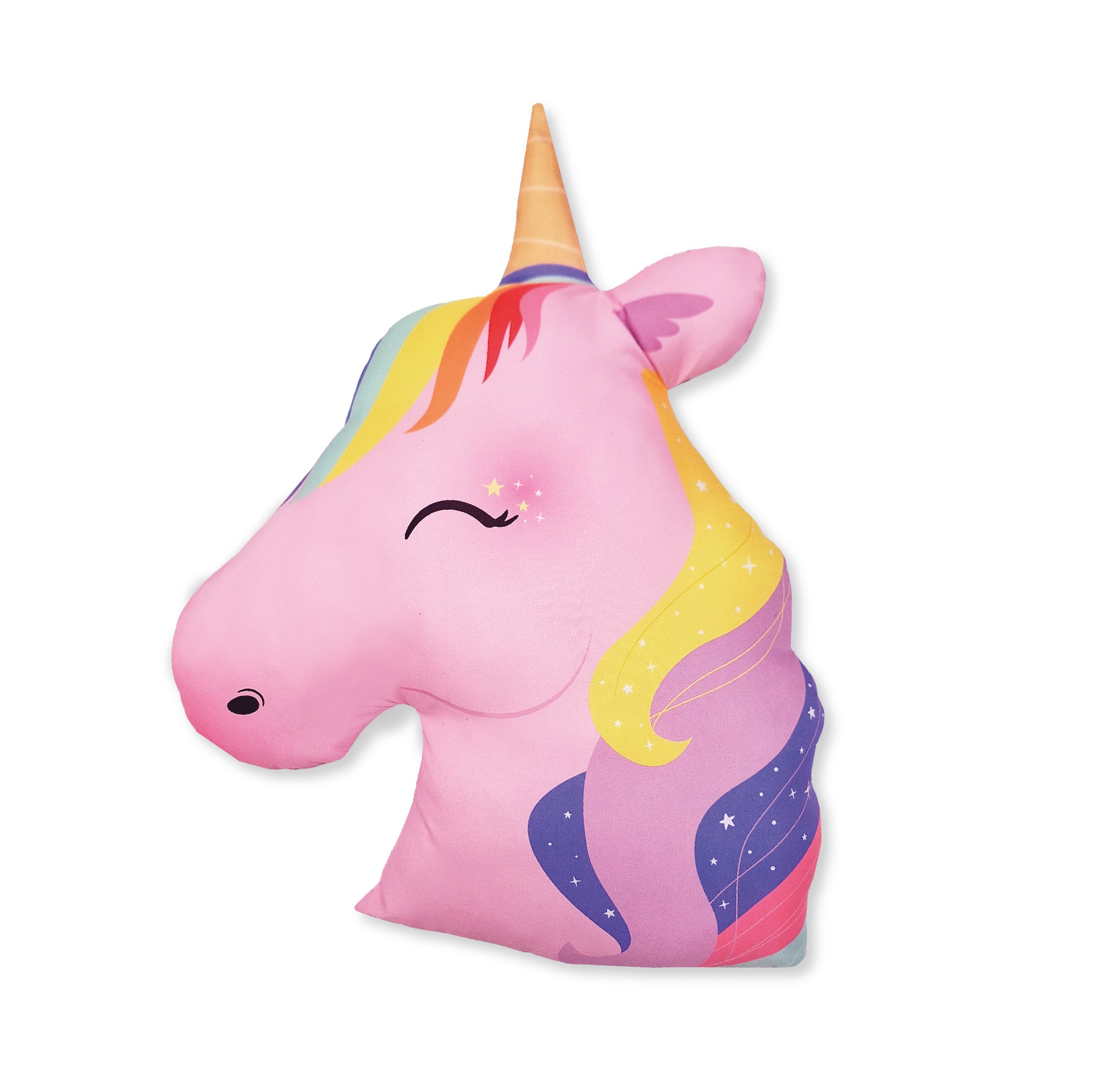 Combo cobija unicornios + cojín unicornios