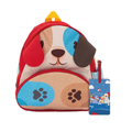 Combo morral + marcador de maleta Perritos