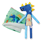 Combo Cobija Dinosaurios + Peluche Saurus