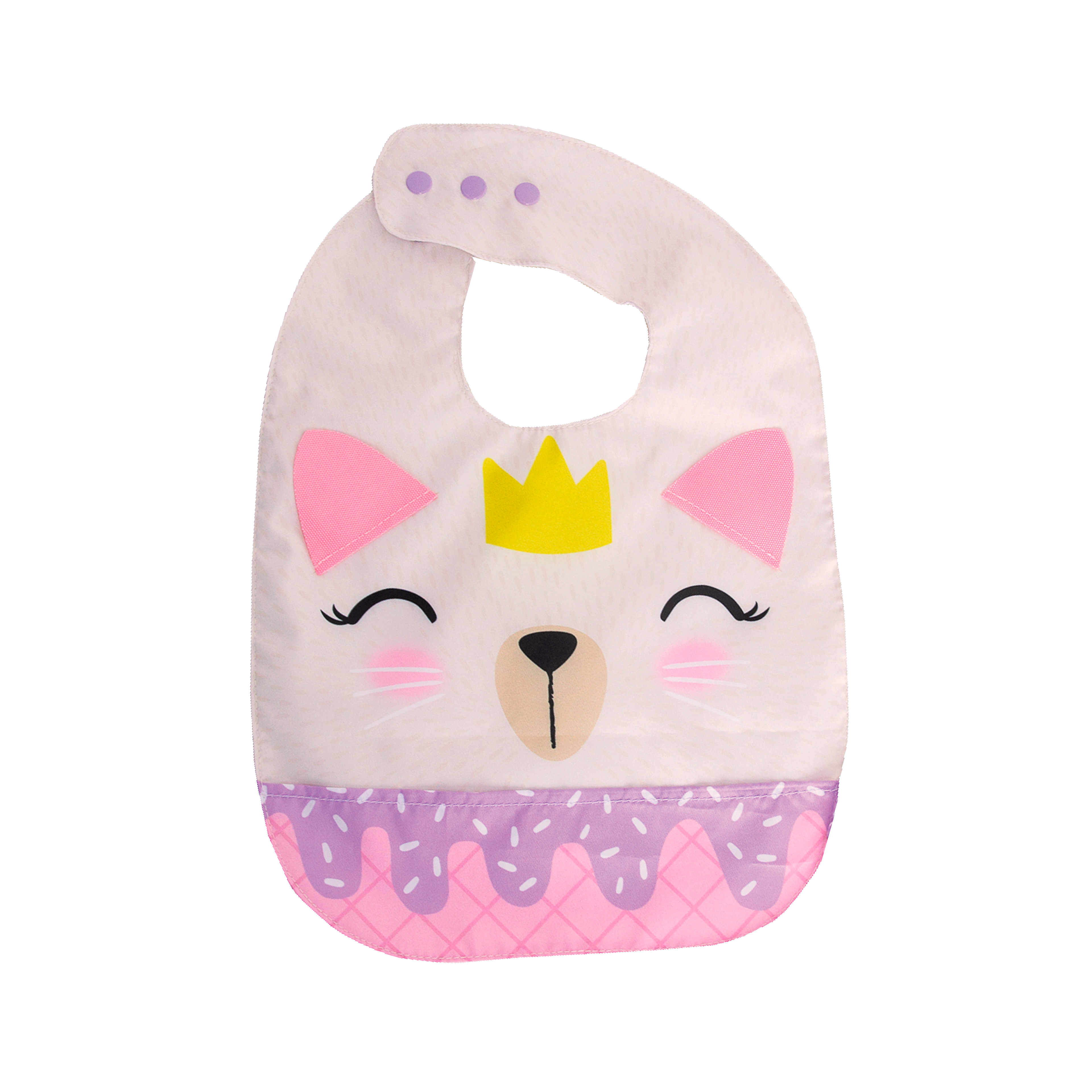Combo Babero unicornio + babero Flora