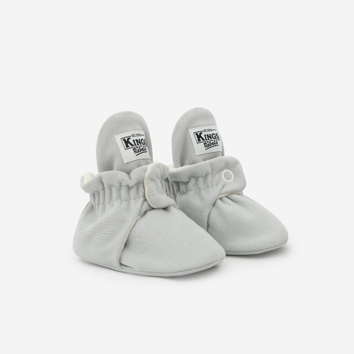 Zapatos Bebé Gamuza Gris Claro Classic