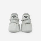 Zapatos Bebé Gamuza Gris Claro Gripper