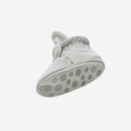 Zapatos Bebé Gamuza Gris Claro Gripper