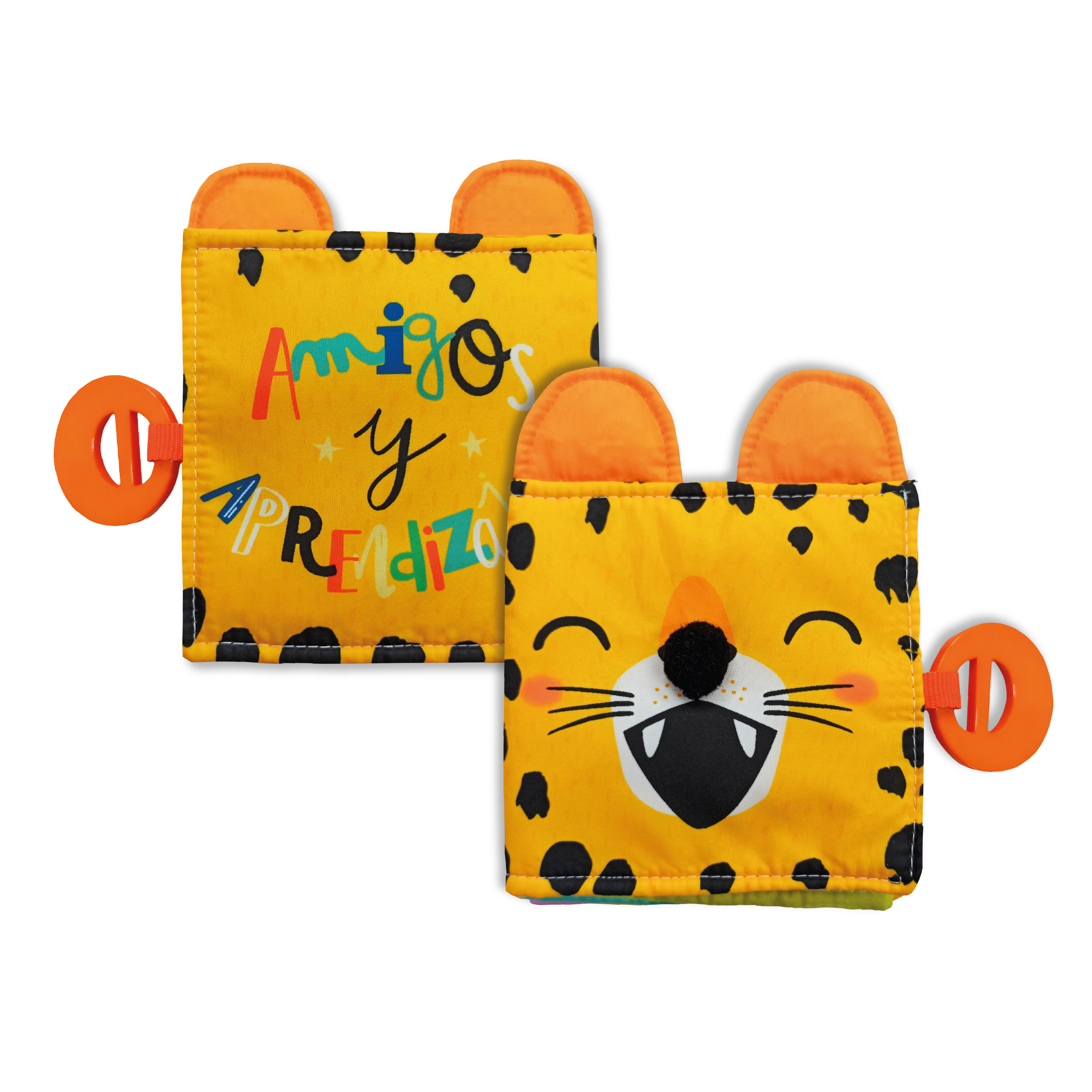Combo libro de tela + Peluche Saurus