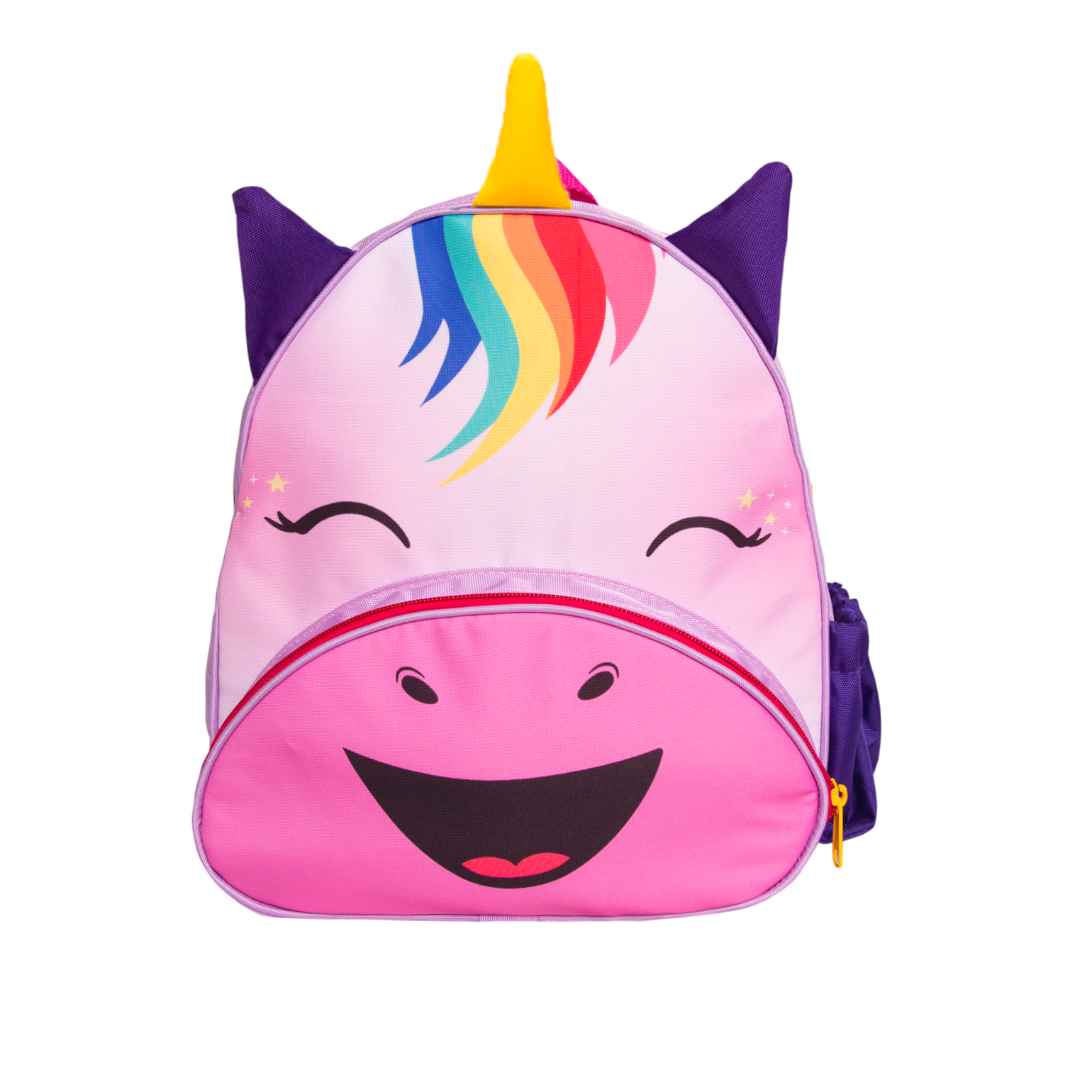 Combo morral + Bolsa de color cara unicornio