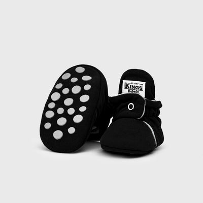 Zapatos Bebé Gamuza Negro Gripper