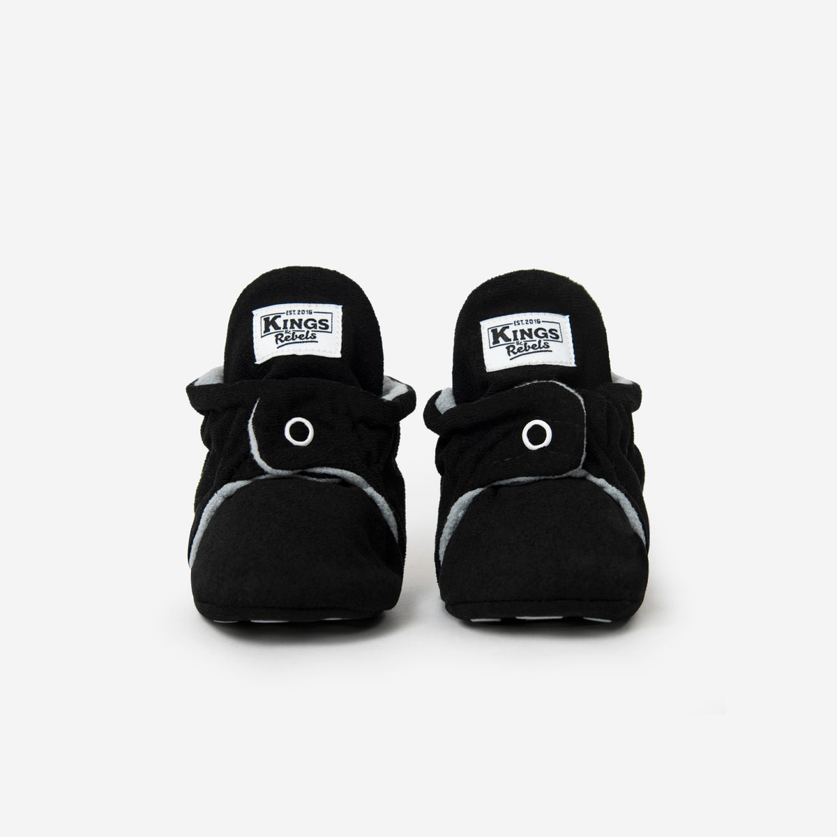 Zapatos Bebé Gamuza Negro Gripper