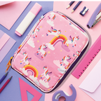 Cartuchera Rectangular Unicornios