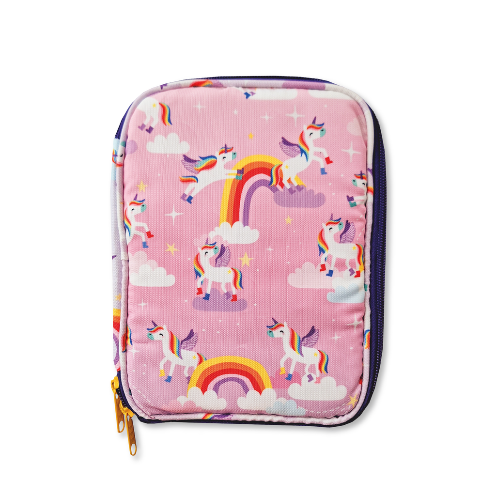 Cartuchera Rectangular Unicornios