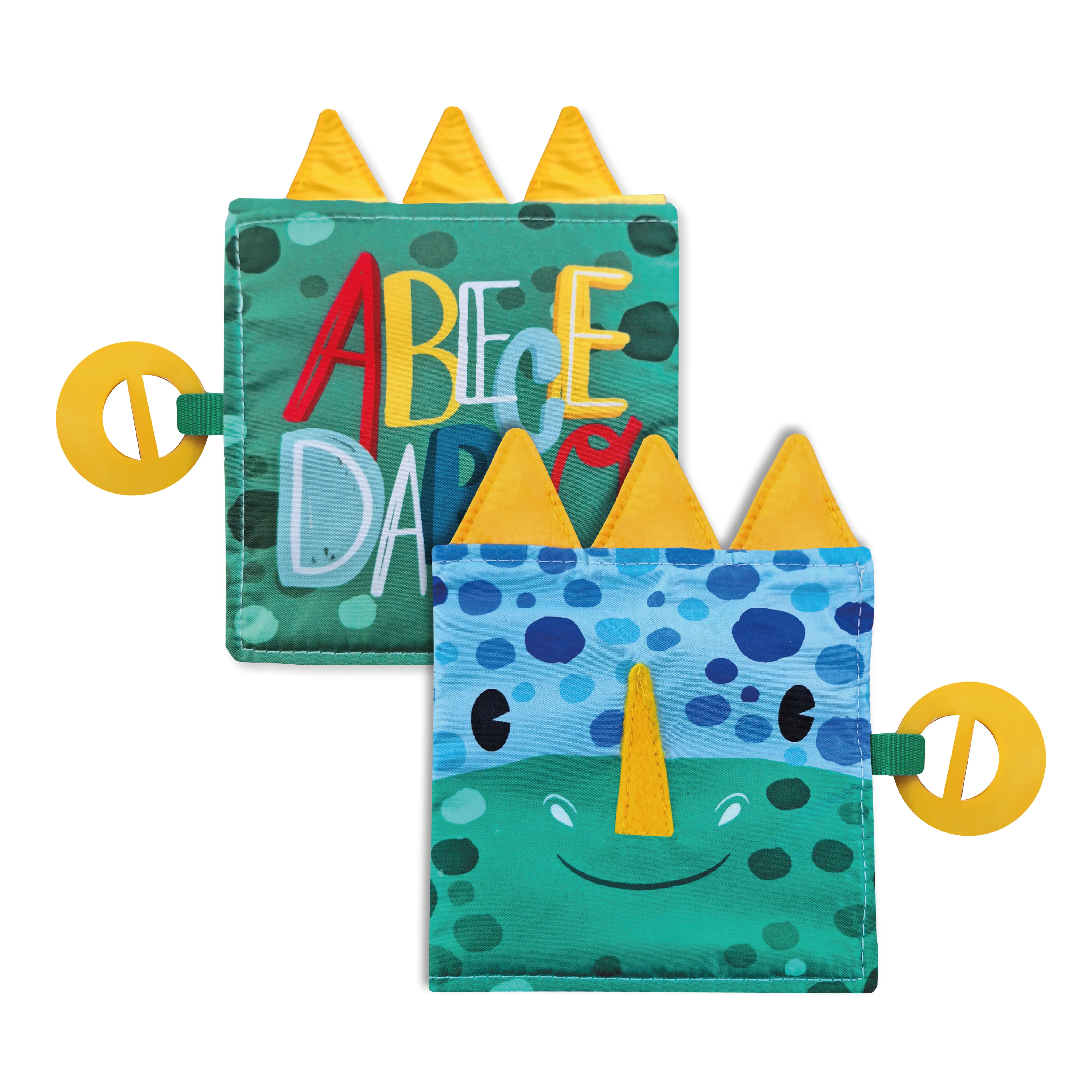 Combo libro de tela ABC + Peluche Toby