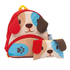 Combo morral + Bolsa de color cara Perritos