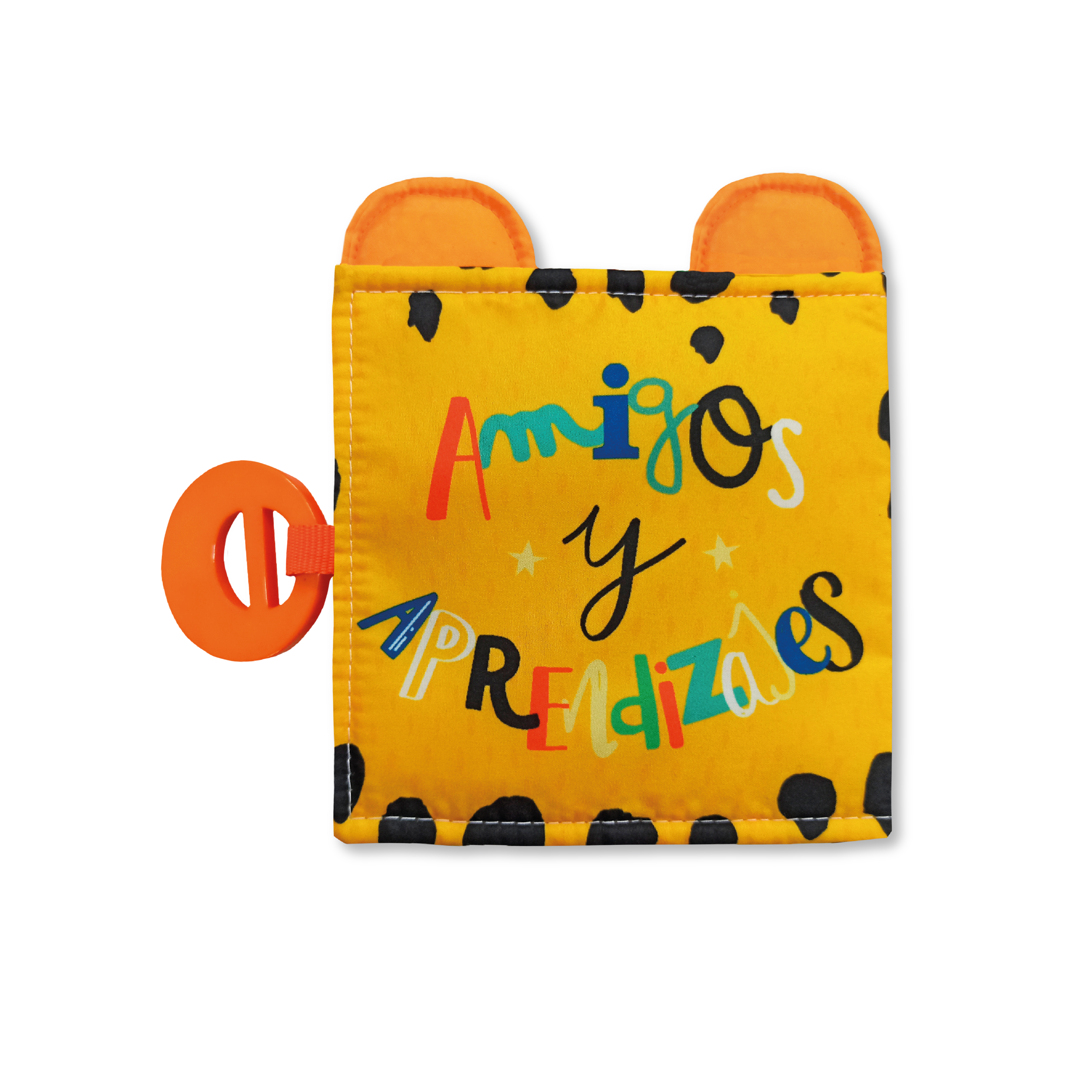 Combo libro de tela + peluche Venado Antonia