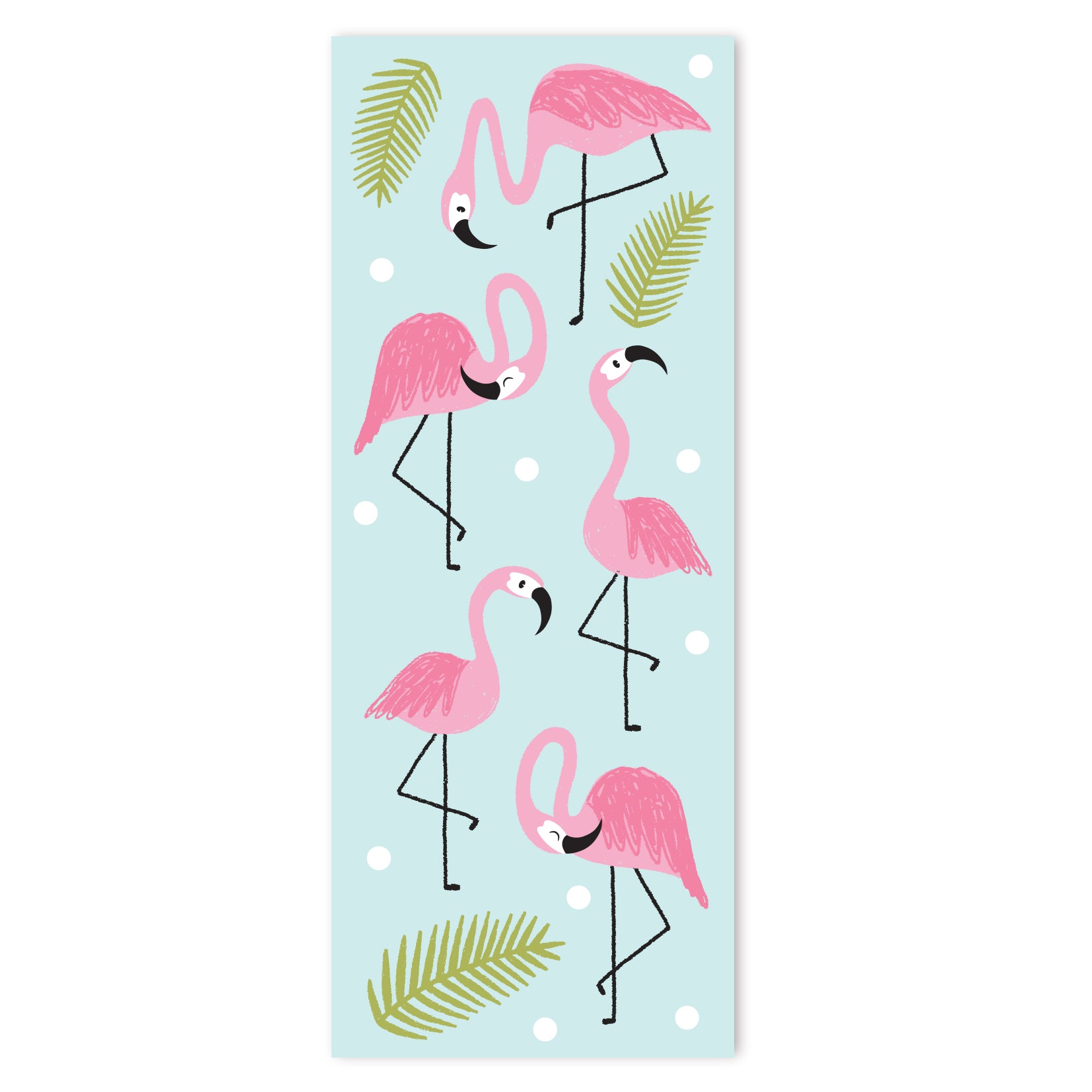 Ministicker Flamingos.