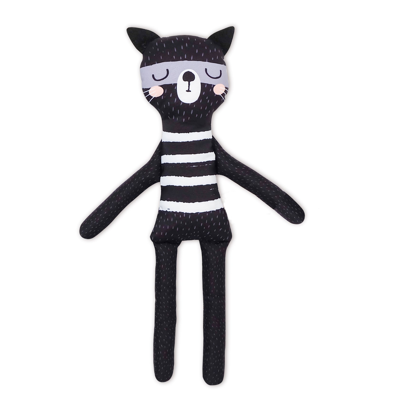 Combo libro de tela + peluche Gato Máximo